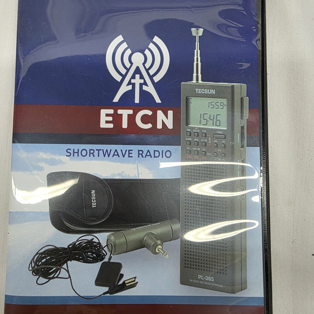 Tecsun PL-365 Portable Shortwave Radio - Black - Picture 6 of 8